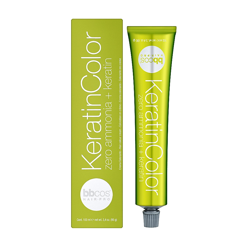 Уцінка! Безаміачна фарба для волосся BBcos KeratinColor Hair Cream, 10/26 блонд екстрасвітлий рожевий, 100 мл